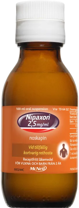 Nipaxon oral suspension 2,5 mg/ml 100 ml Nipaxon