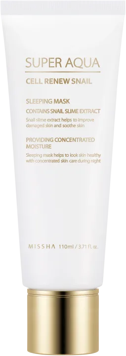Missha Super Aqua Cell Renew Snail Sleeping Mask 110 ml Missha