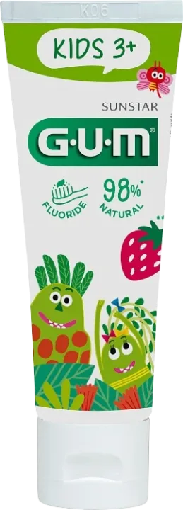 GUM Kids Tandkräm 3-6 år 50 ml Gum
