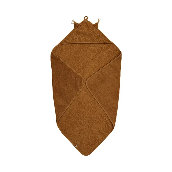 Pippi Organic Hooded Towel Almond Pippi