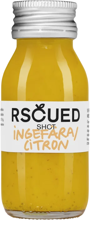 RSCUED Shot Ingefära/Citron 6 cl Rscued