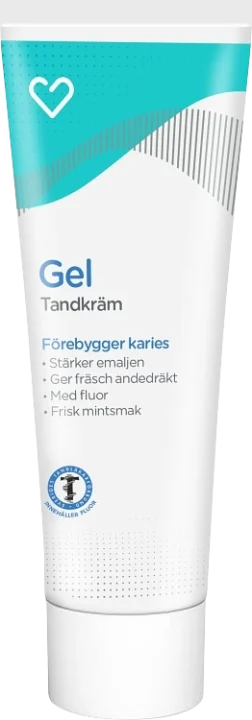 Hjärtats Tandkräm Gel 75 ml Hjärtats