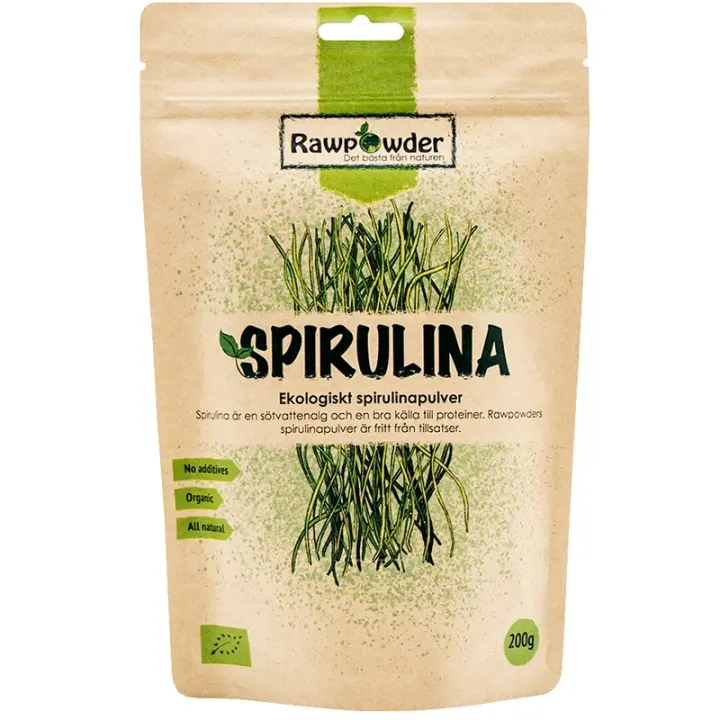 Rawpowder Spirulinapulver 200 g Rawpowder