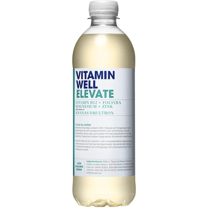 Vitamin Well Elevate 50 cl Vitamin Well