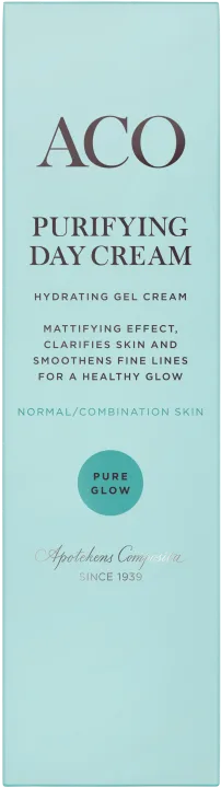ACO Face Pure Glow Purifying Day Cream Parfymerad 50 ml ACO