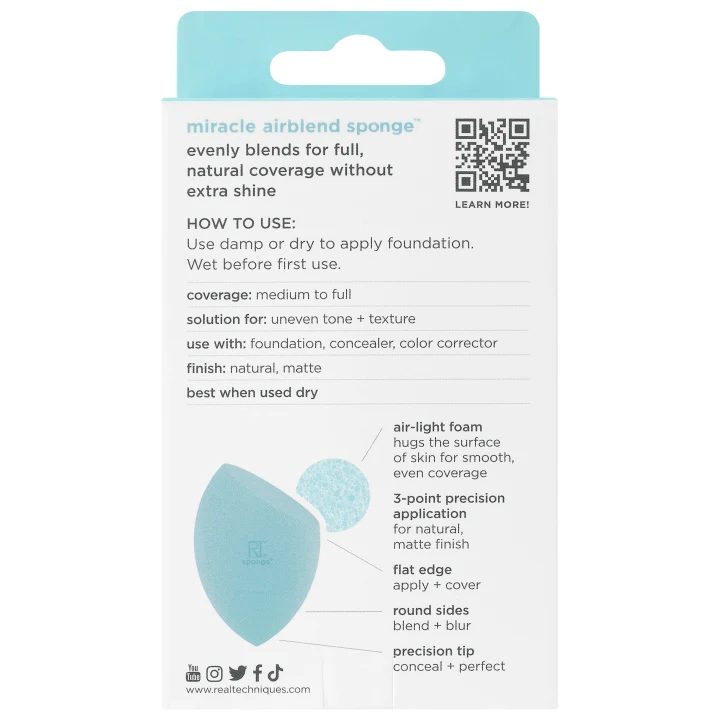 Real Techniques Miracle AirBlend Sponge Real Techniques