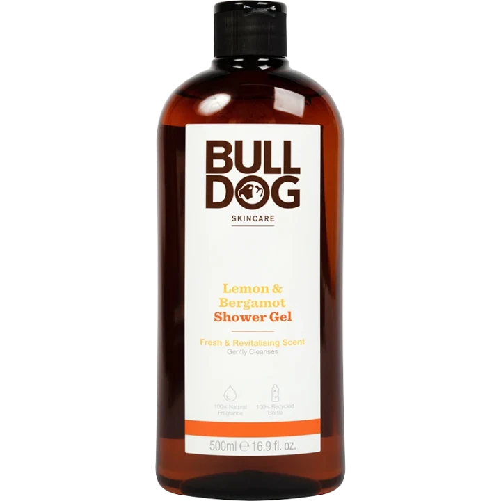 Bulldog Lemon & Bergamot Shower Gel 500ml Bulldog
