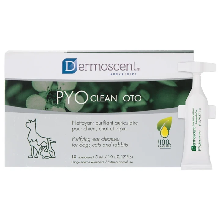 Dermoscent PYOclean® Oto Öronrengöring 10 x 5 ml Dermoscent