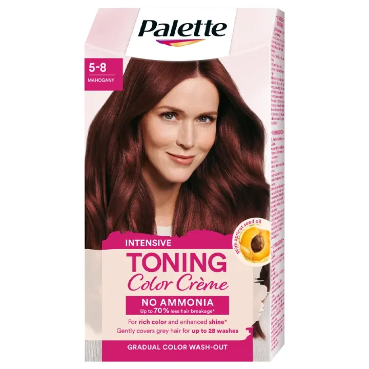 Schwarzkopf Palette Intensive Toning Color Creme 5-8 Mahogany Palette
