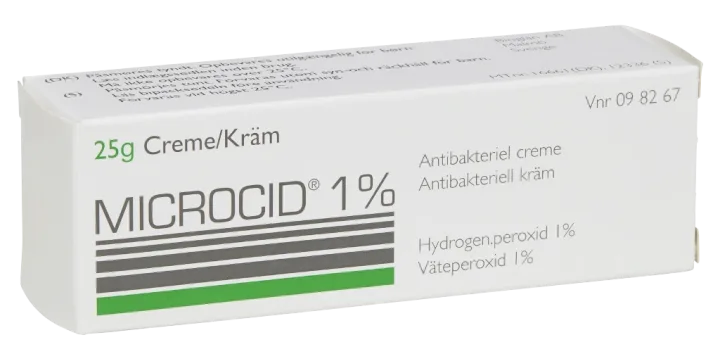Microcid kräm 1% 25 g Microcid