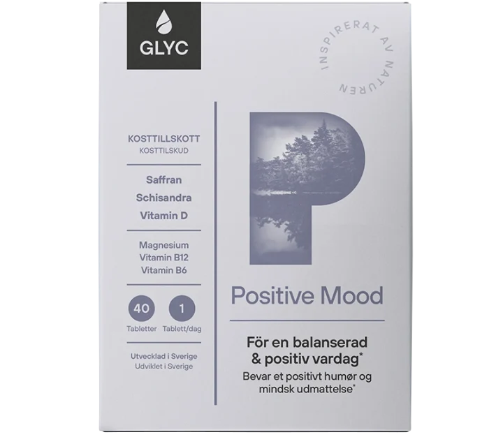 GLYC Positive Mood 40 tabletter Glyc