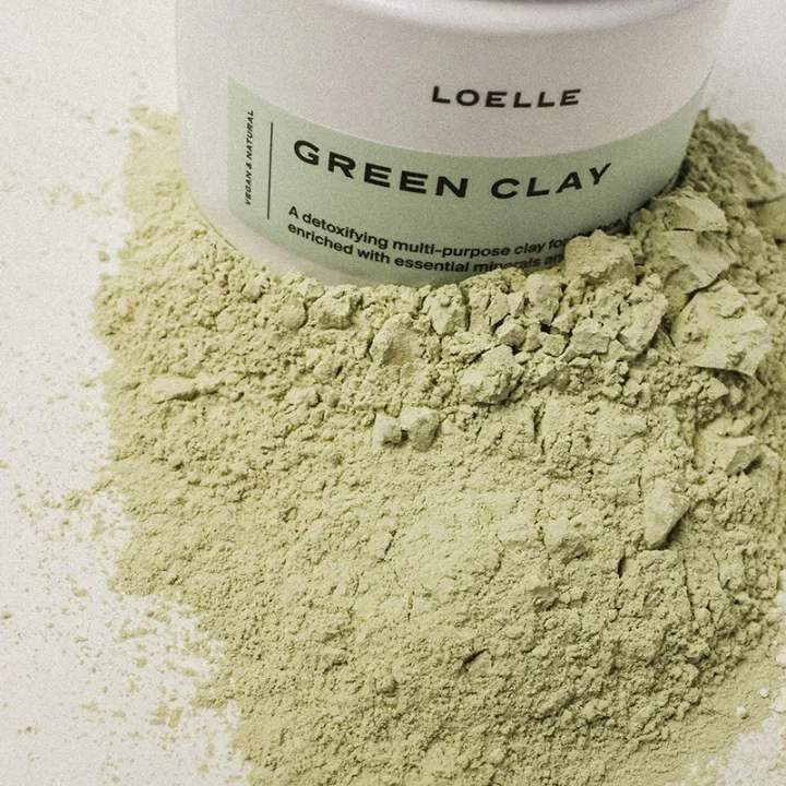 Loelle Moroccan Rhassoul Clay Green Combination Skin 150 g Loelle