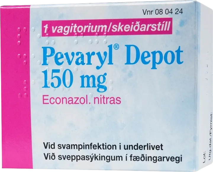 Pevaryl Depot vagitorium 150 mg 1 st Pevaryl
