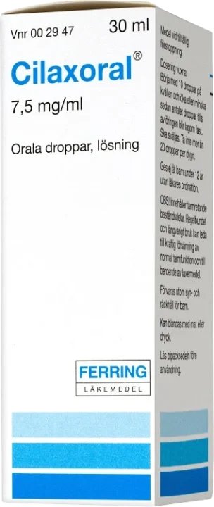 Cilaxoral orala droppar 7,5 mg/ml 30 ml Cilaxoral