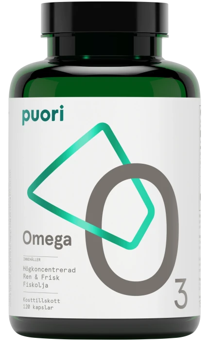 Puori O3 Omega-3 120 kapslar 2000 mg Puori