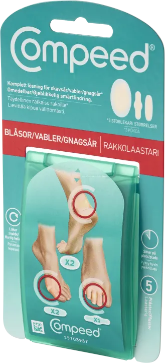 Compeed Skavsårsplåster Mixpack 5 st Compeed