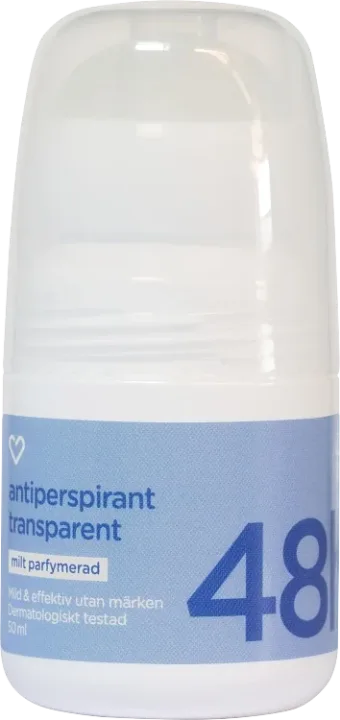 Hjärtats Antiperspirant Transparent Parfymerad 50ml Hjärtats