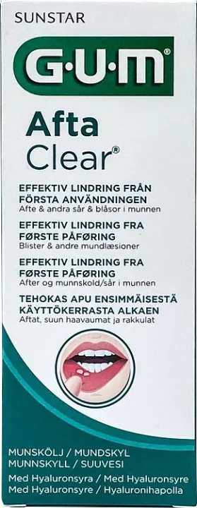 GUM AftaClear Munskölj 120 ml Gum