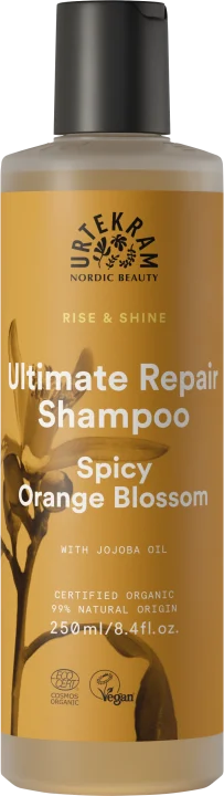 Urtekram Rise & Shine Spicy Orange Blossom Shampoo 250 ml Urtekram
