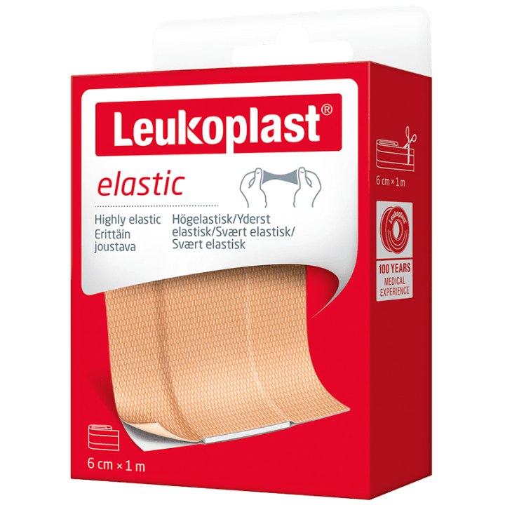 Leukoplast Elastic plåsterrulle 6 cm x 1 m Leukoplast