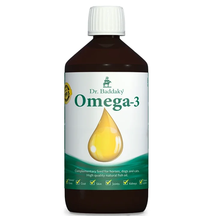 Dr. Baddaky Omega-3 Fiskolja 1000 ml Dr. Baddaky