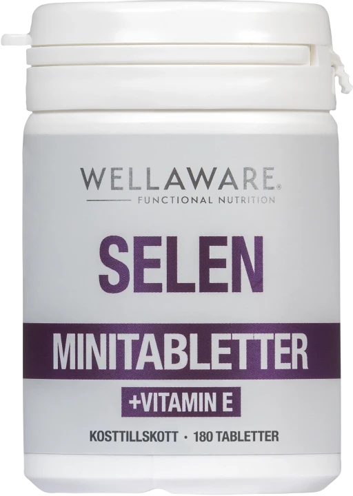 WellAware Selen + E Vitamin 180 minitabletter WellAware