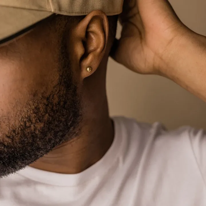 Blomdahl Örhängen Golden Ball 5 mm Blomdahl