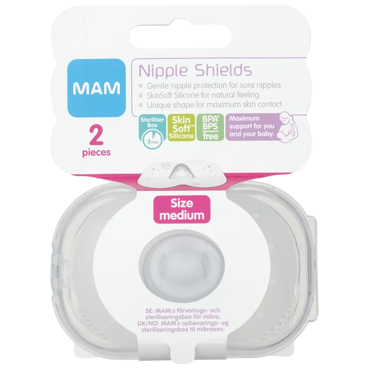 MAM Nipple Shields 1 par  M Mam