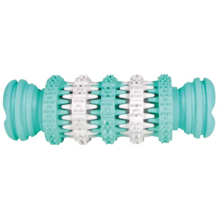 Trixie Denta Fun Rulle med Mintsmak Naturgummi 11,5 cm Trixie