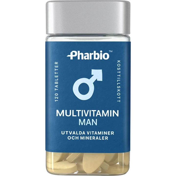 Pharbio Multivitamin Man 120 st Pharbio