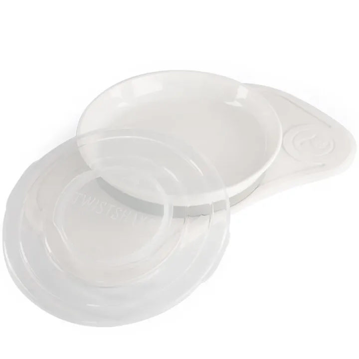 Twistshake Click-Mat Mini + Plate White Twistshake