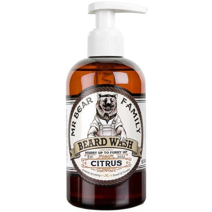 Mr Bear Family Beard Wash Citrus 250 ml Mr Bear Family