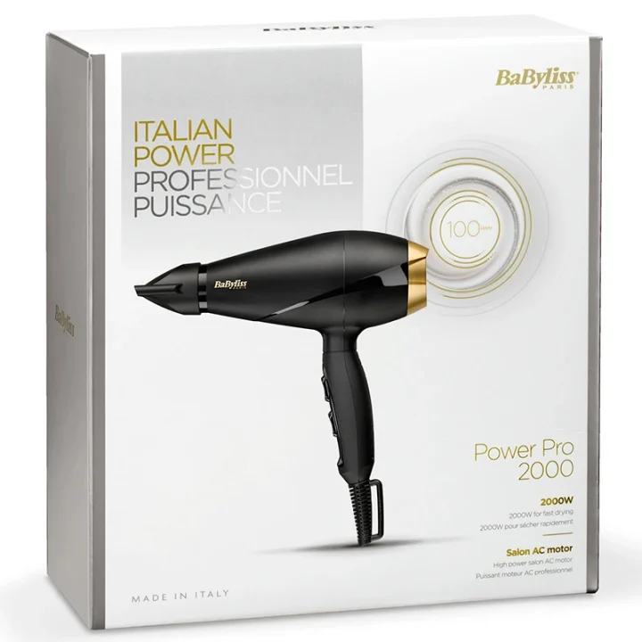 BaByliss Hårfön Power Pro 2000 6704E BaByliss