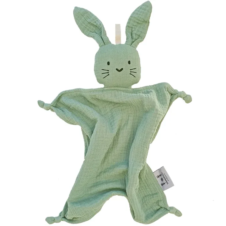 Summerville Organic Snuttefilt Kanin Eko Cameo Green Summerville Organic