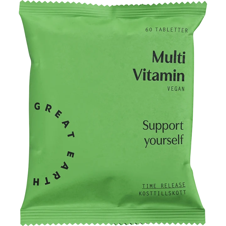 Great Earth Multi Vitamin refill 60 tabletter Great Earth