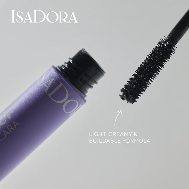 IsaDora 10 sec High Impact Lift & Curl Mascara 9 ml 02 Intense Black IsaDora