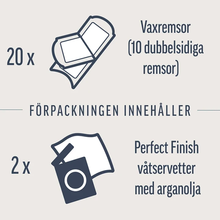 Veet Expert Cold Wax Strips Dry Skin Legs & Body 20 pcs Veet