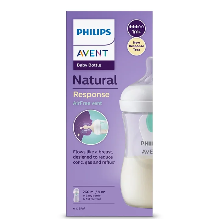 Philips Natural Response Flaska med Airfree-ventil 260 ml Philips Avent