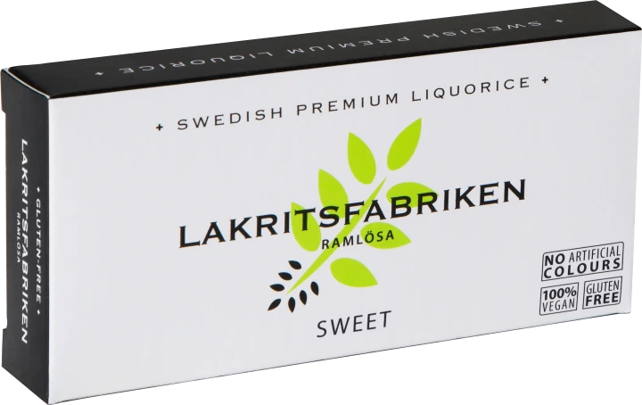 Lakritsfabriken Premium Sweet Liquorice 40 g Lakritsfabriken