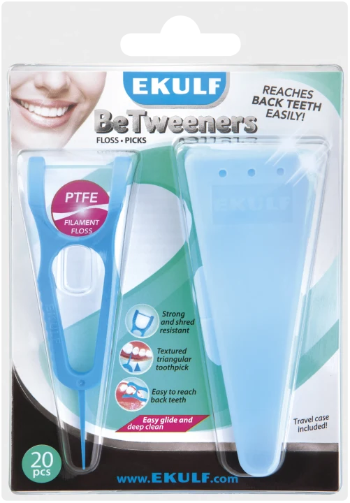 Ekulf BeTweeners Flosspicks 20 st Ekulf