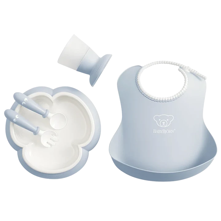BabyBjörn Middagsset Blekblå Babybjörn