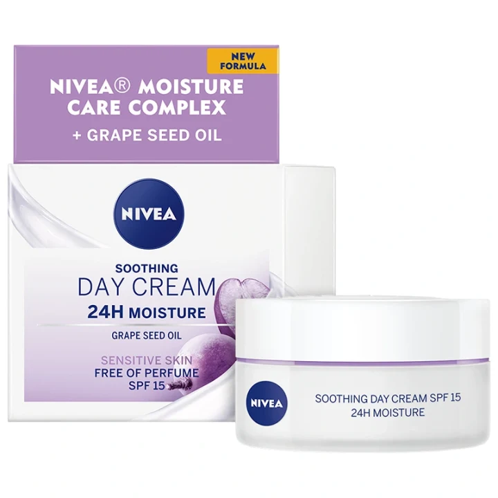 Nivea Soothing Day Cream  SPF 15, 50 ml Nivea