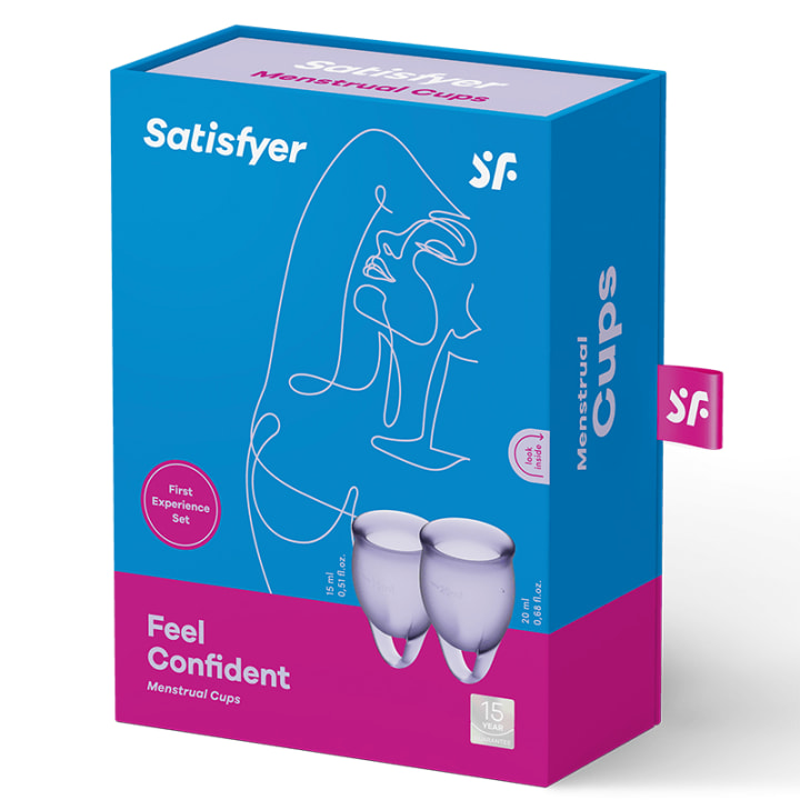 Satisfyer Feel Confident Menstrual Cup Lila Satisfyer