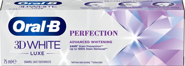 Oral-B 3D White Luxe Perfection Tandkräm 75 ml Oral-B