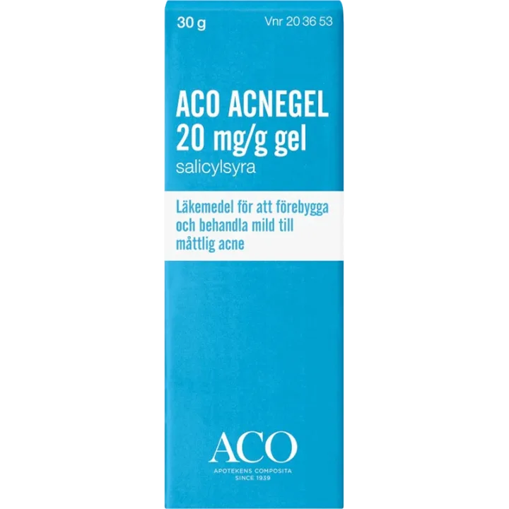 ACO Acnegel gel 20 mg/g 30 ml ACO