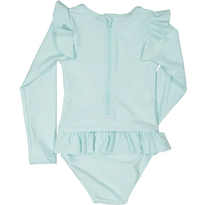 Geggamoja Långärmad UV Baddräkt 50+ Mint 74/80 Geggamoja