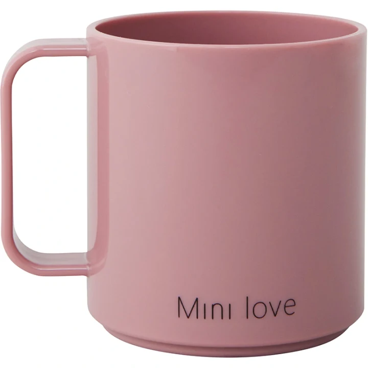 Design Letters Mini Love cup with handle 175ml Ash Rose Designletters