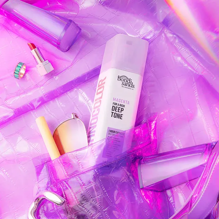 Bondi Sands Technocolor 1 Hour Express Self Tanning Foam Magenta (Deep Tone) 200 ml Bondi Sands