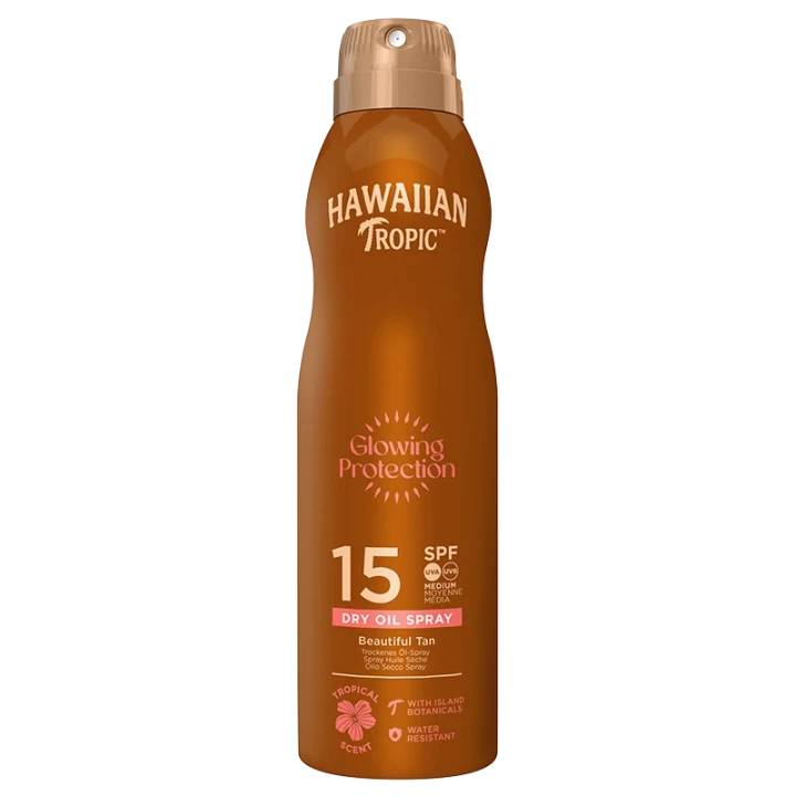 Hawaiian Tropic Glowing Protection Oil C-Spray SPF15 177 ml Hawaiian Tropic