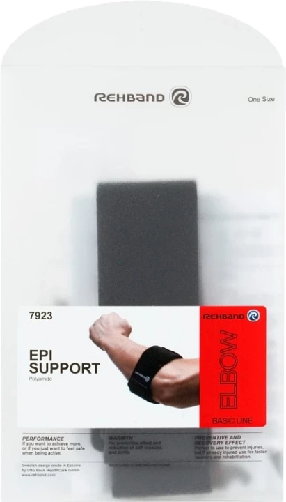 Rehband UD Tennis Elbow Strap Svart Rehband